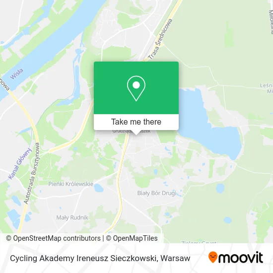 Карта Cycling Akademy Ireneusz Sieczkowski