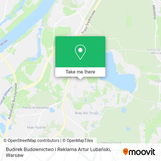 Budirek Budownictwo i Reklama Artur Lubański map