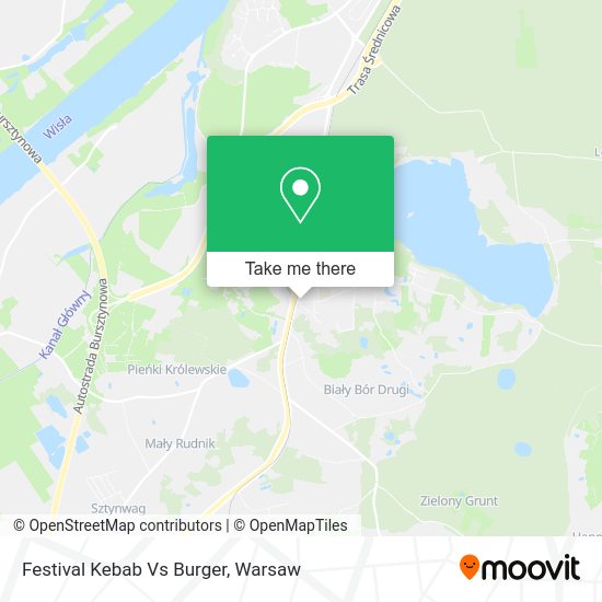 Festival Kebab Vs Burger map