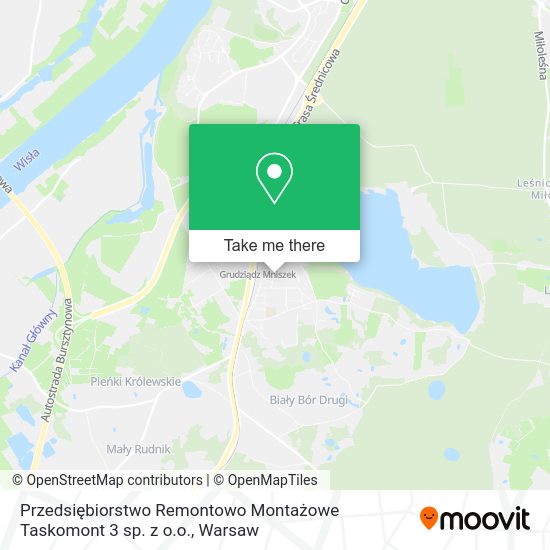 Przedsiębiorstwo Remontowo Montażowe Taskomont 3 sp. z o.o. map