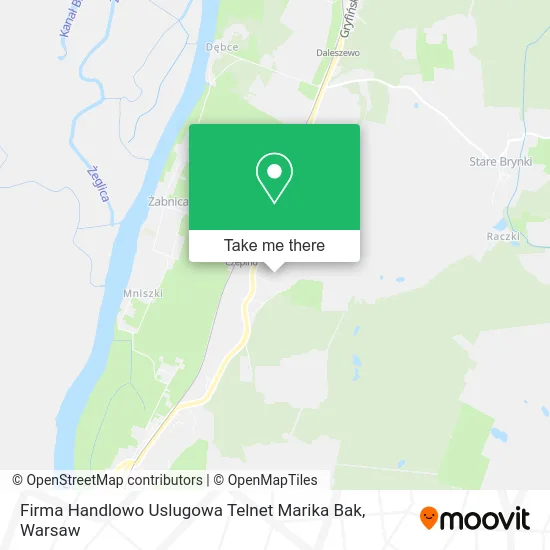 Карта Firma Handlowo Uslugowa Telnet Marika Bak