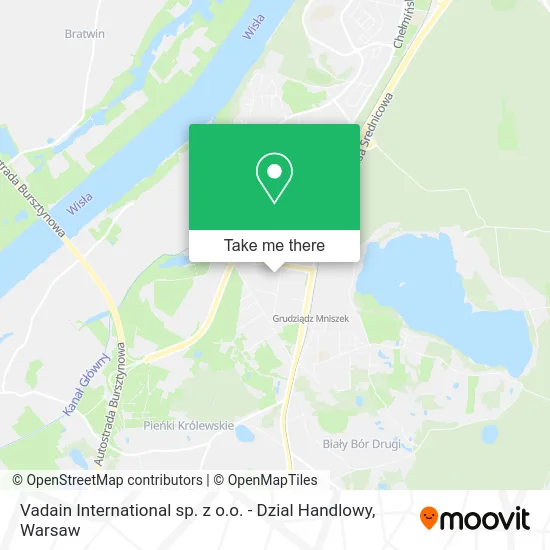 Карта Vadain International sp. z o.o. - Dzial Handlowy