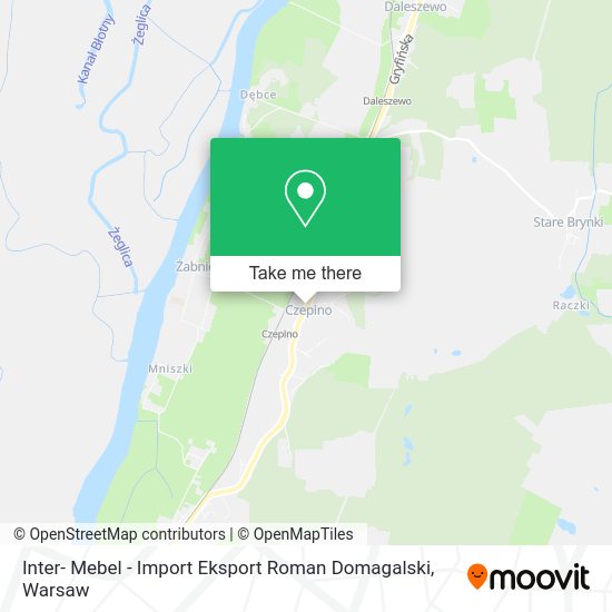 Inter- Mebel - Import Eksport Roman Domagalski map