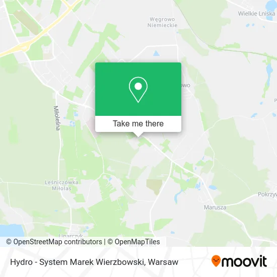 Карта Hydro - System Marek Wierzbowski