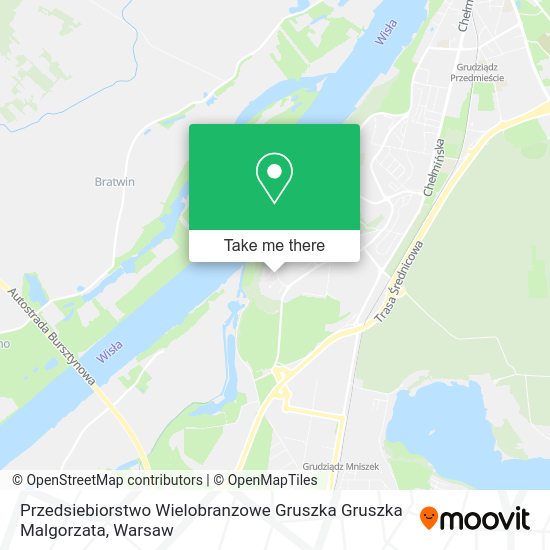 Przedsiebiorstwo Wielobranzowe Gruszka Gruszka Malgorzata map