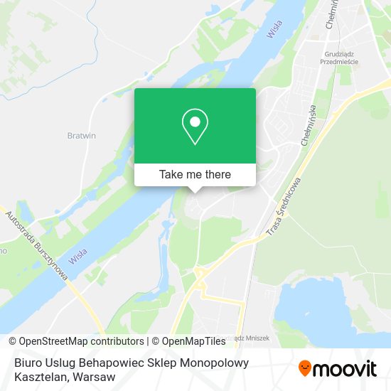 Biuro Uslug Behapowiec Sklep Monopolowy Kasztelan map