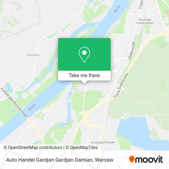 Auto Handel Gardjan Gardjan Damian map