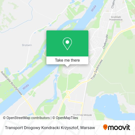 Transport Drogowy Kondracki Krzysztof map