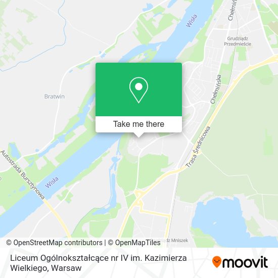 Liceum Ogólnokształcące nr IV im. Kazimierza Wielkiego map