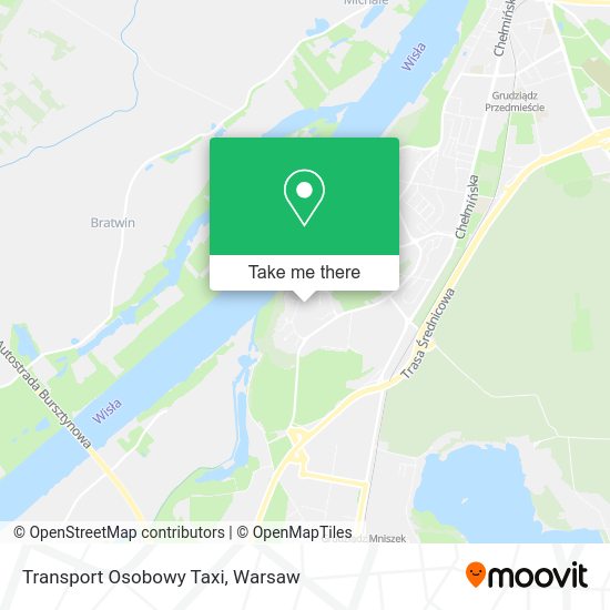 Transport Osobowy Taxi map