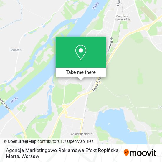 Agencja Marketingowo Reklamowa Efekt Ropińska Marta map