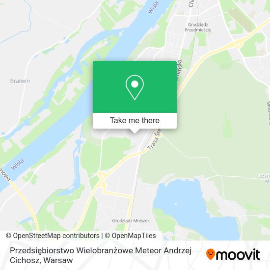 Przedsiębiorstwo Wielobranżowe Meteor Andrzej Cichosz map