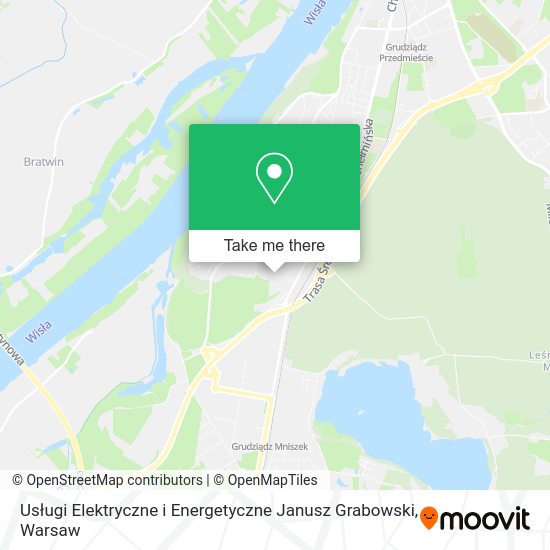 Usługi Elektryczne i Energetyczne Janusz Grabowski map