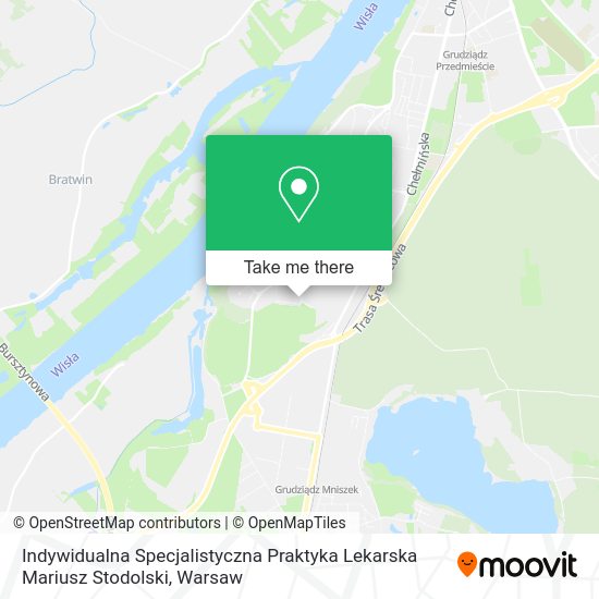 Indywidualna Specjalistyczna Praktyka Lekarska Mariusz Stodolski map