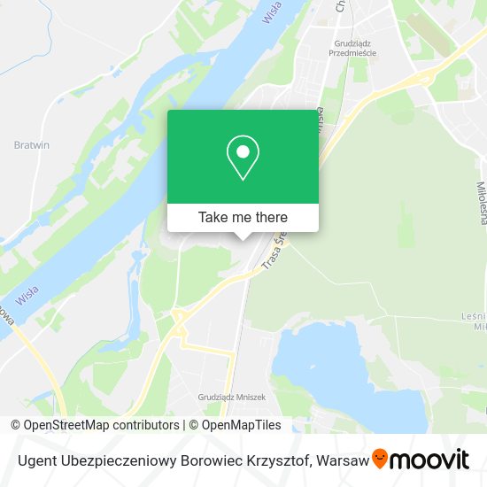 Ugent Ubezpieczeniowy Borowiec Krzysztof map