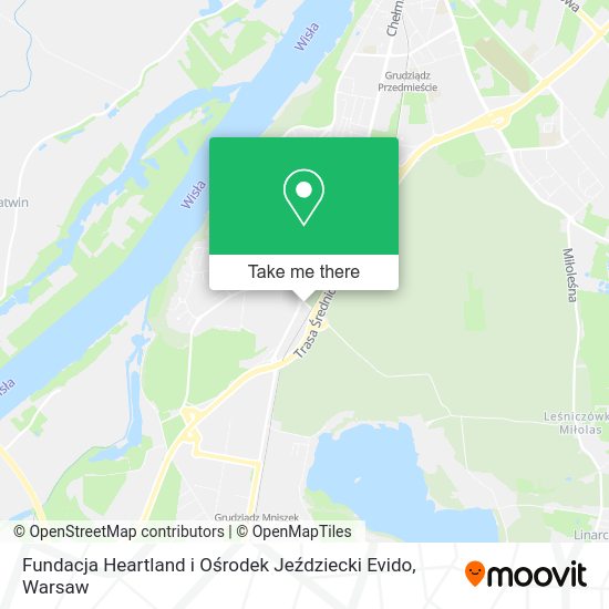 Fundacja Heartland i Ośrodek Jeździecki Evido map