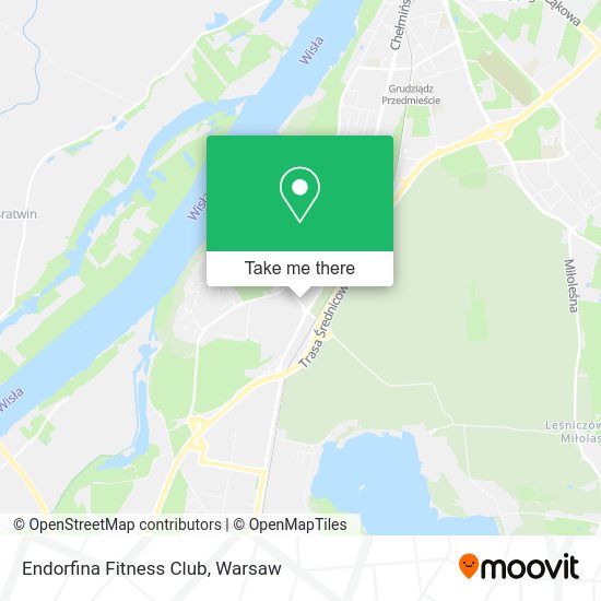 Endorfina Fitness Club map