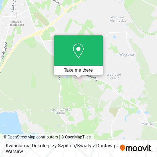 Kwiaciarnia Dekoli -przy Szpitalu / Kwiaty z Dostawą. map