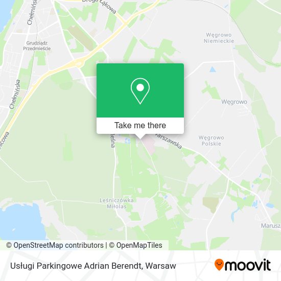 Карта Usługi Parkingowe Adrian Berendt