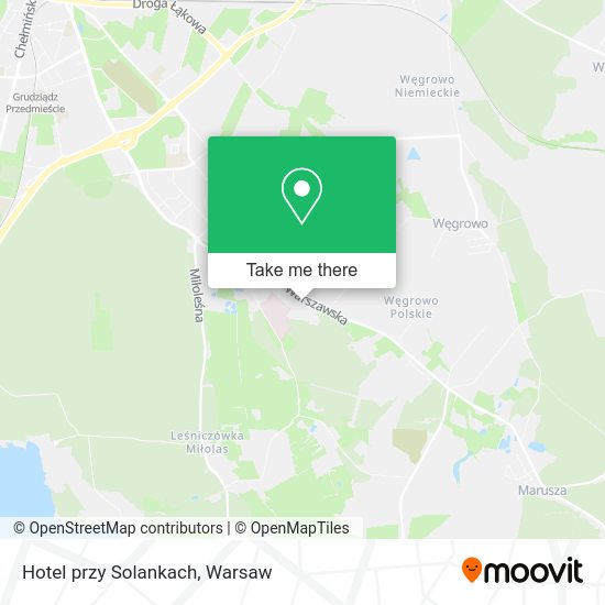 Hotel przy Solankach map