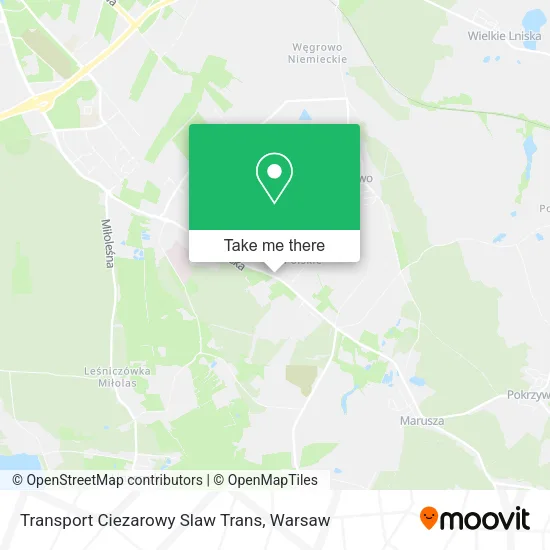 Карта Transport Ciezarowy Slaw Trans
