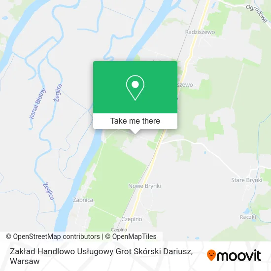 Zakład Handlowo Usługowy Grot Skórski Dariusz map