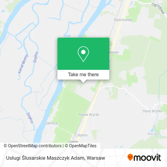 Usługi Ślusarskie Maszczyk Adam map