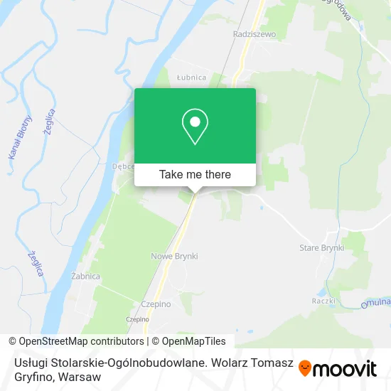 Usługi Stolarskie-Ogólnobudowlane. Wolarz Tomasz Gryfino map