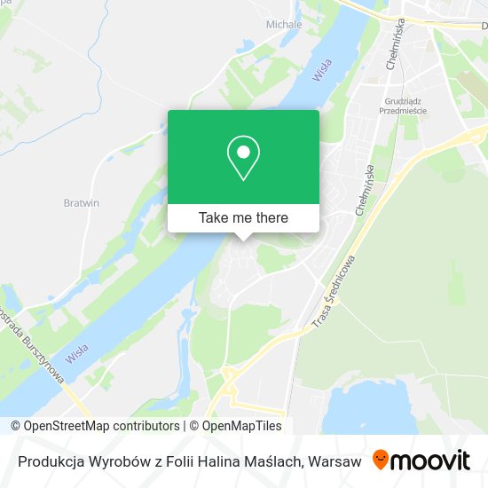 Produkcja Wyrobów z Folii Halina Maślach map