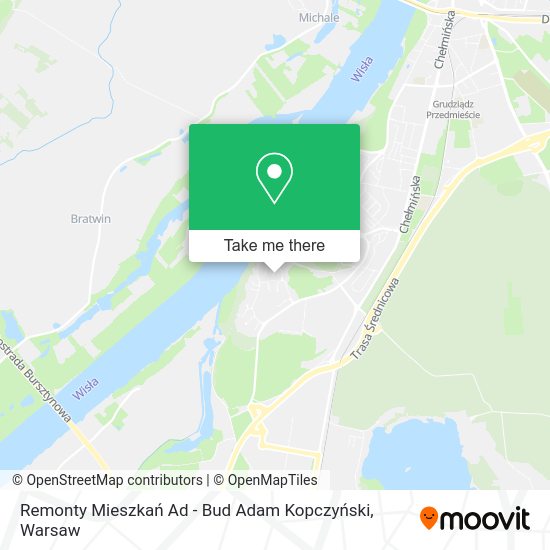 Remonty Mieszkań Ad - Bud Adam Kopczyński map