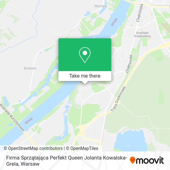 Firma Sprzątająca Perfekt Queen Jolanta Kowalska-Grela map