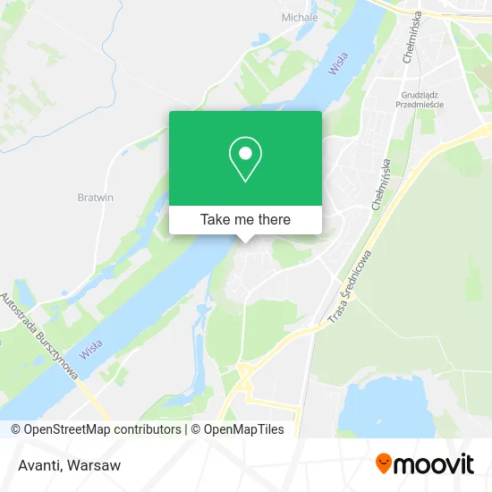 Avanti map