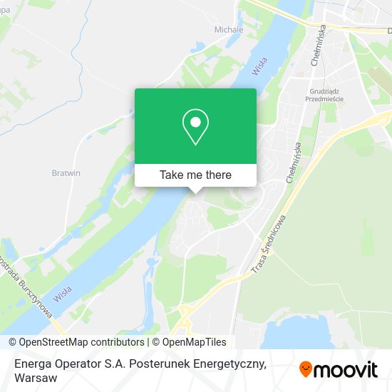 Energa Operator S.A. Posterunek Energetyczny map