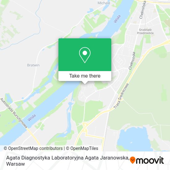 Agata Diagnostyka Laboratoryjna Agata Jaranowska map