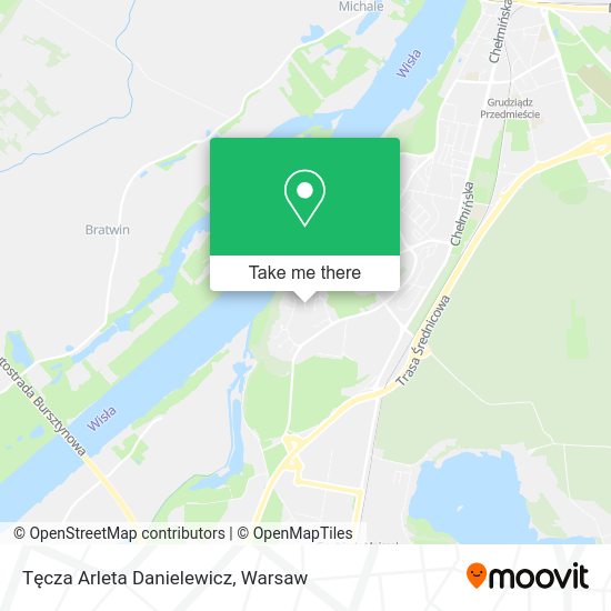 Tęcza Arleta Danielewicz map