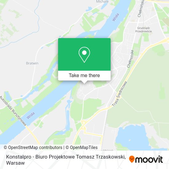 Konstalpro - Biuro Projektowe Tomasz Trzaskowski map