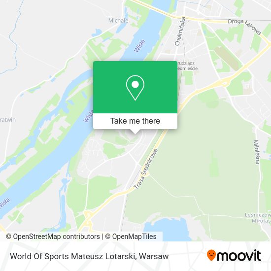 World Of Sports Mateusz Lotarski map