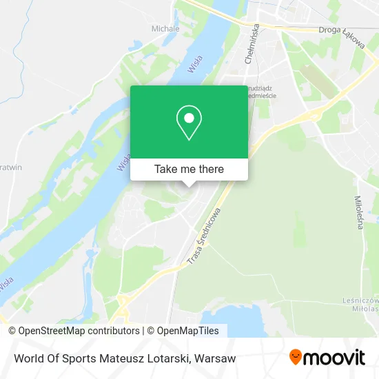 World Of Sports Mateusz Lotarski map