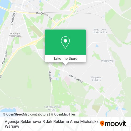 Agencja Reklamowa R Jak Reklama Anna Michalska map