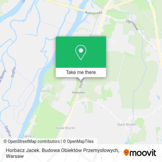 Horbacz Jacek. Budowa Obiektów Przemysłowych map