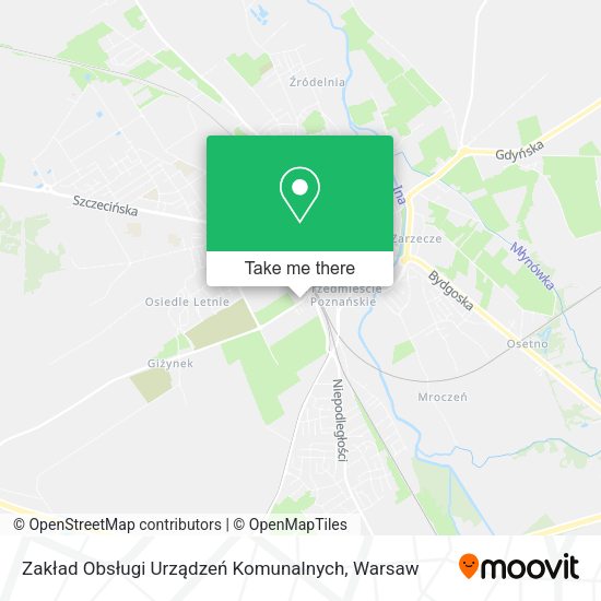 Zakład Obsługi Urządzeń Komunalnych map