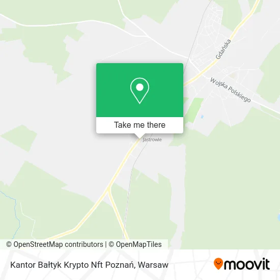 Карта Kantor Bałtyk Krypto Nft Poznań