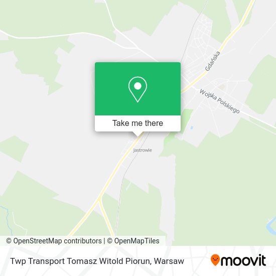 Twp Transport Tomasz Witold Piorun map