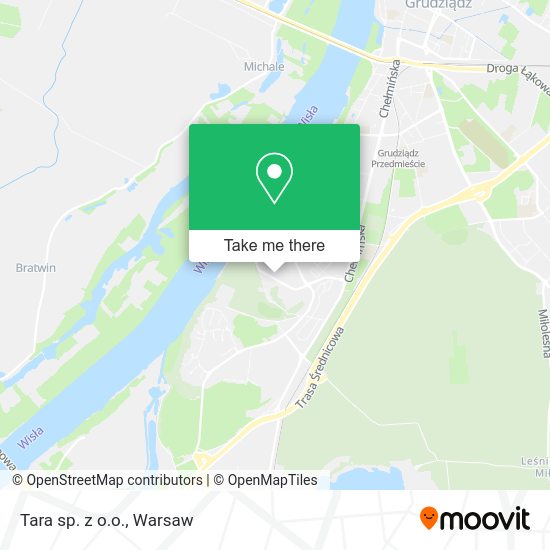 Tara sp. z o.o. map