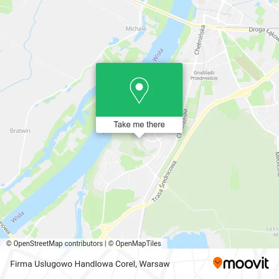 Карта Firma Uslugowo Handlowa Corel