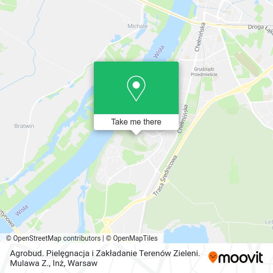 Agrobud. Pielęgnacja i Zakładanie Terenów Zieleni. Mulawa Z., Inż map