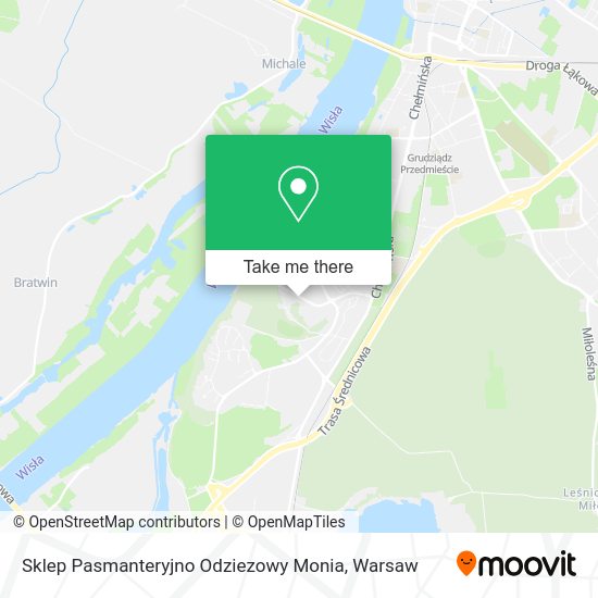 Sklep Pasmanteryjno Odziezowy Monia map