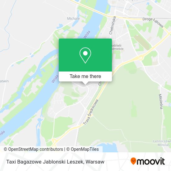 Taxi Bagazowe Jablonski Leszek map