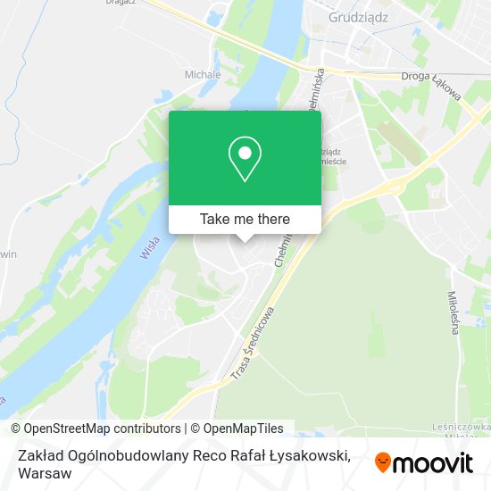 Zakład Ogólnobudowlany Reco Rafał Łysakowski map