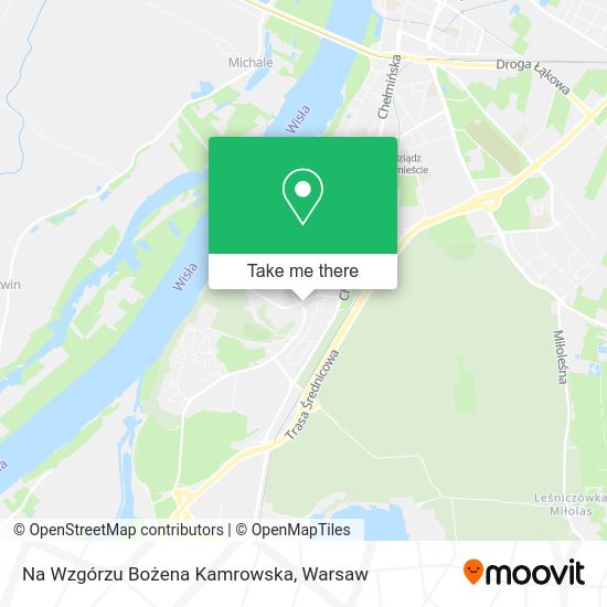 Na Wzgórzu Bożena Kamrowska map